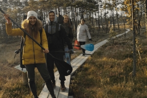 From Riga: Sunrise SUP Tour with Pick-Up at Cenas Tīrelis