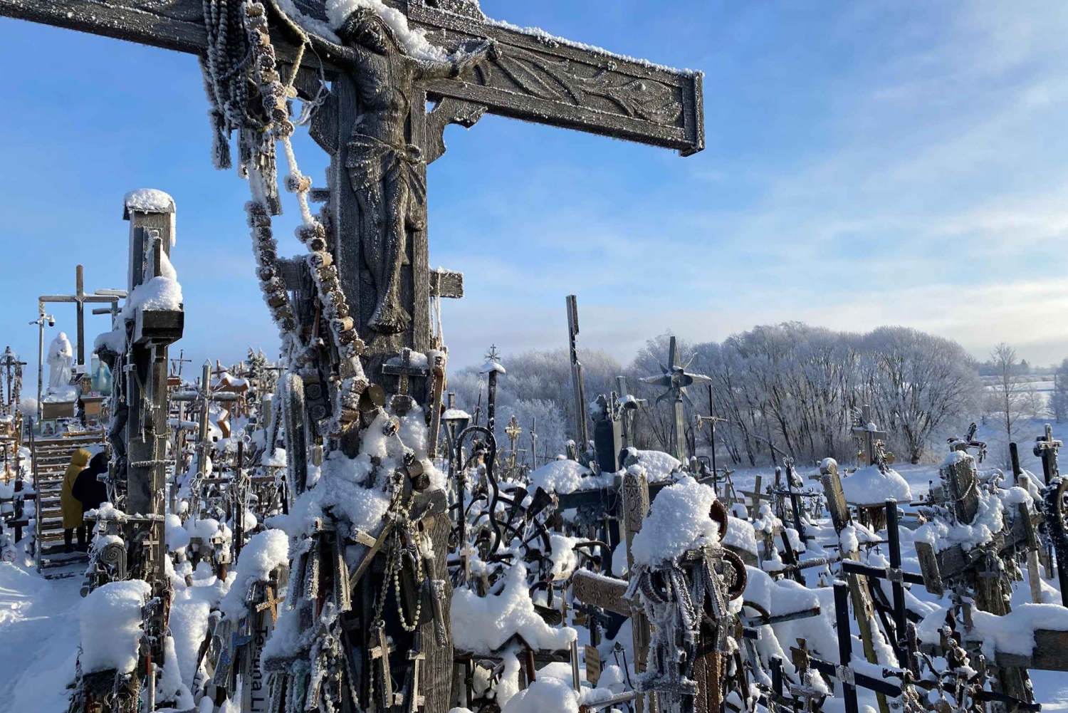 From Riga: Trip to the Hill of Crosses & a Charmed Jelgava