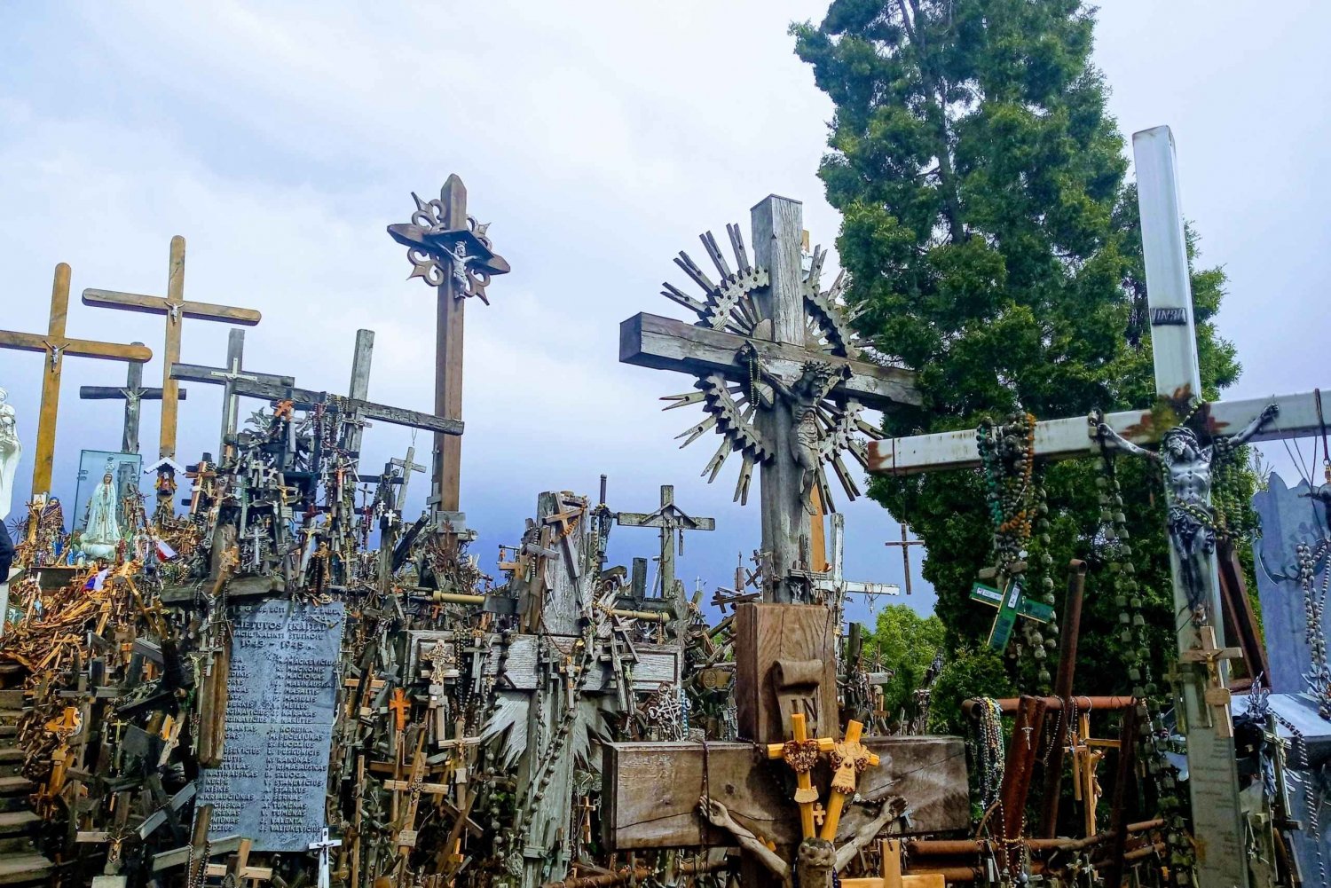 From Siauliai: Hill of Crosses & Rundale Palace Private Tour
