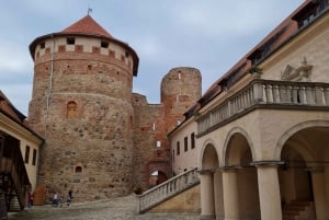 De Vilnius: transfert privé à Riga avec visite touristique