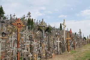 From Riga: Hill of Crosses & Enchanting Jelgava Group Tour