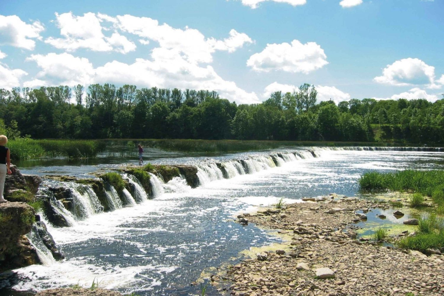Guided Tour to River Venta Waterfall & Kuldiga town