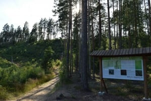 Kajak an der lettisch-litauischen Grenze, größte Binnendüne
