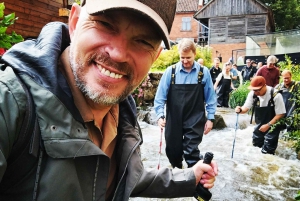 Miasto Kuldiga: Rzeczna wyprawa piesza