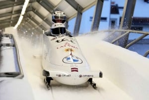 Riga: Sigulda Bobsled & Luge Track Ride w/ Hotel Transfers