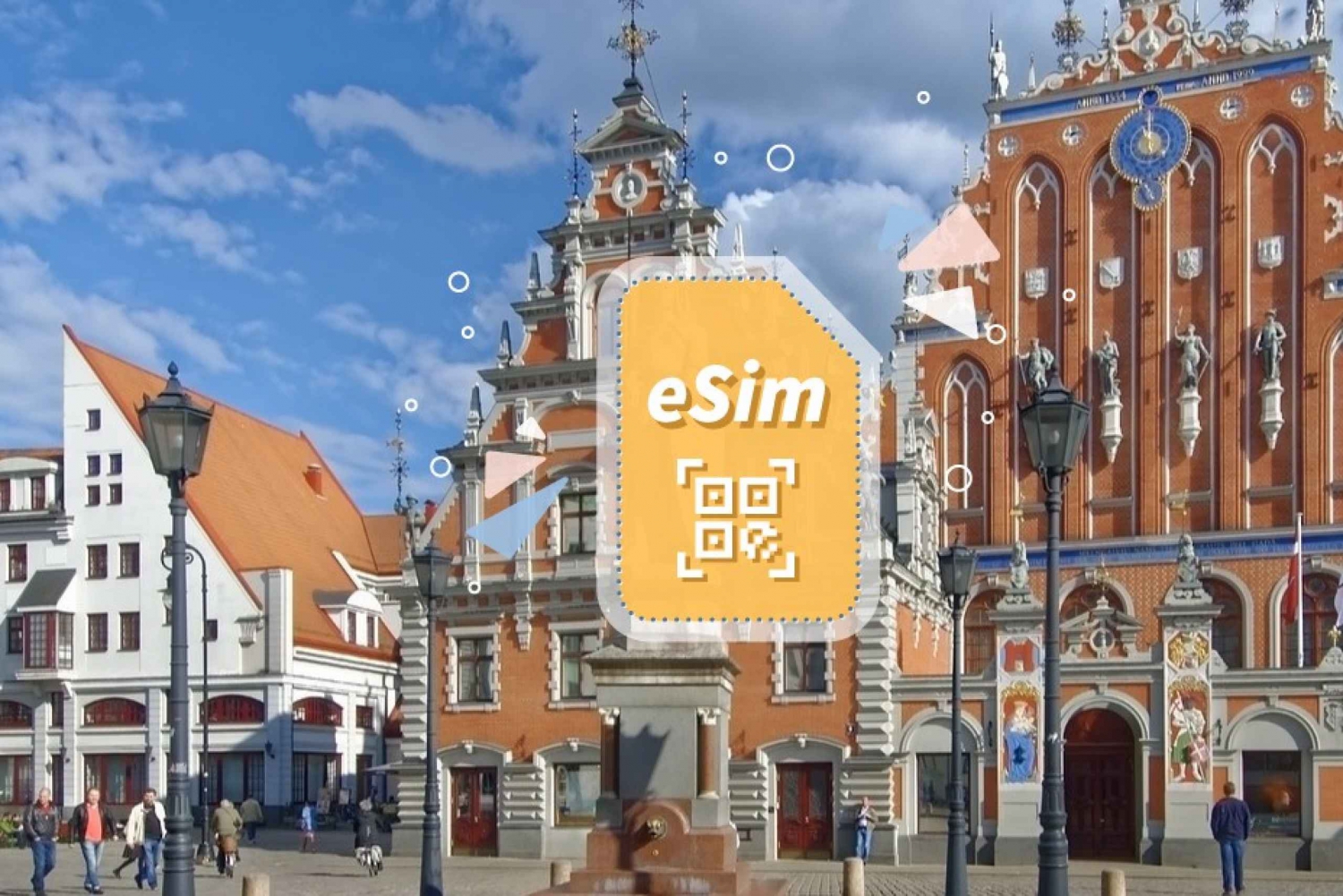 Latvia/Europe: eSim Mobile Data Plan