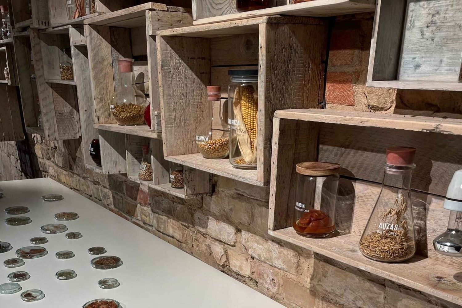 ラトビアビール＆パン試食