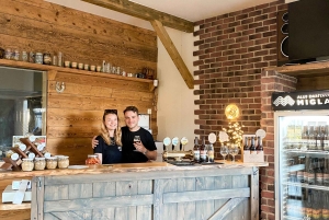 ラトビアビール＆パン試食