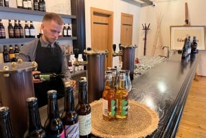 Excursión a la Cerveza Letona: Cervecería, Degustaciones, Comida Local (Medio Día)