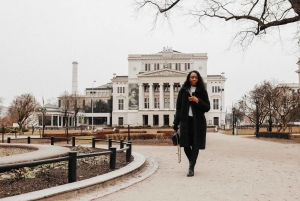 Prywatna sesja zdjęciowa w Rydze (1 godzina) z odkrywaniem Starego Miasta