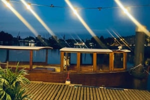 Ryga: prywatna wieczorna/zachodnia wycieczka wycieczkowym statkiem