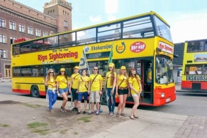 Ryga zwiedzanie: 2-dniowa wycieczka krajoznawcza autobusem/Stadtrundfahrt