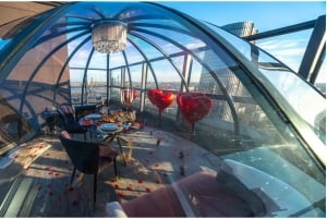 Riga: alquiler de la cúpula iglú en la planta 23.