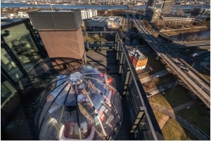 Riga: alquiler de la cúpula iglú en la planta 23.