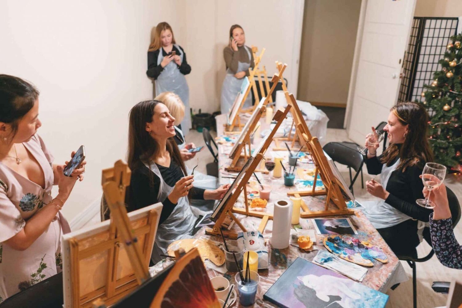 Riga | Art&Wine: Sip and Paint in 3 hours