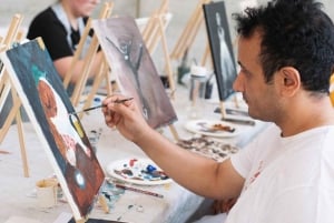 Riga | Art&Wine: Sip and Paint in 3 hours