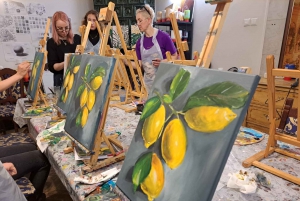 Riga | Art&Wine: Make a painting with your hands in 3 hours