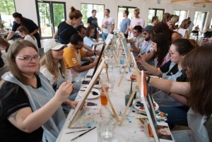 Riga | Art&Wine: Make a painting with your hands in 3 hours