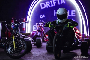 Riga | Drifta Halle: Extreme 20 minute ride on a drift trike