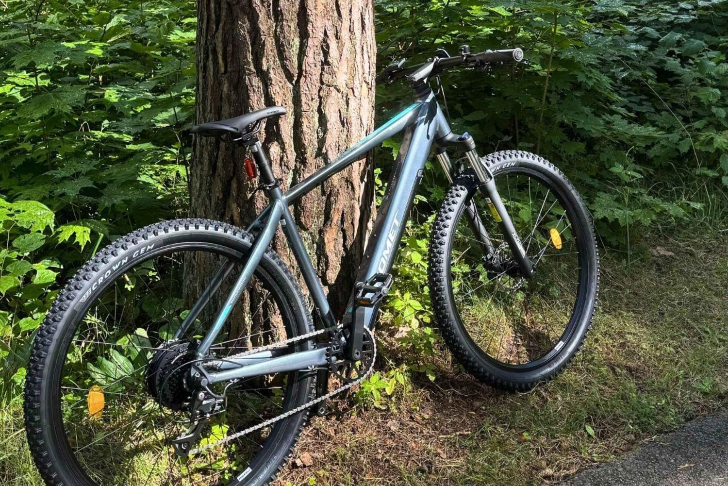 Riga: Udlejning af elcykler med hjelm og lås