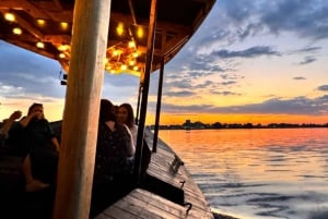 Riga: Sunset River Cruise with Complimentary Mulled Wine