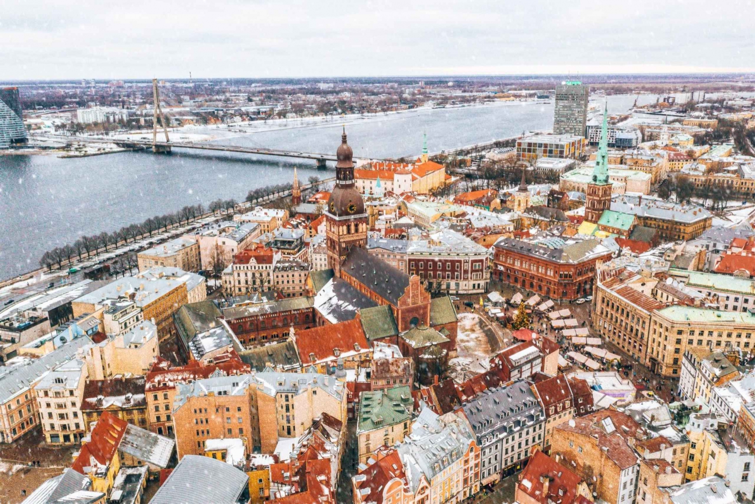 Riga: Express wandeling met een local in 60 minuten
