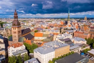 Riga: Express-Spaziergang mit einem Einheimischen in 60 Minuten
