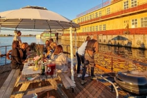 Riika: kelluva grilliterassi