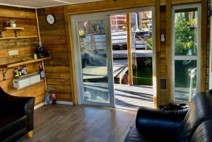 Riga: Flytande bastuupplevelse på floden Daugava