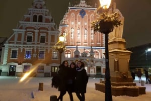 Riga: Ghost Walking Tour and Balsam Tasting