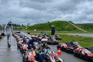 Aventure en karting à Riga avec transport aller-retour