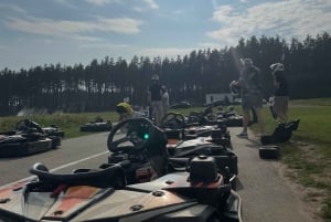 Riga Go Karting Adventure Including Round Transportation