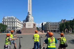 Riga Highlight Big wheel e-scooter Group tour