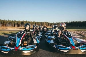 Riga Indoor oder Outdoor Go Kart fahren