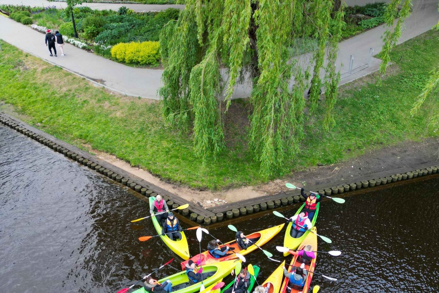Riga: Kayak rental in the city center