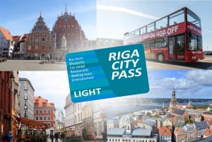 Riga: Pase turístico de la ciudad de la luz