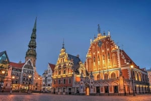 Riga: Pase turístico de la ciudad de la luz