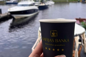 Riga: Morgonträning vid floden Daugava 45 min