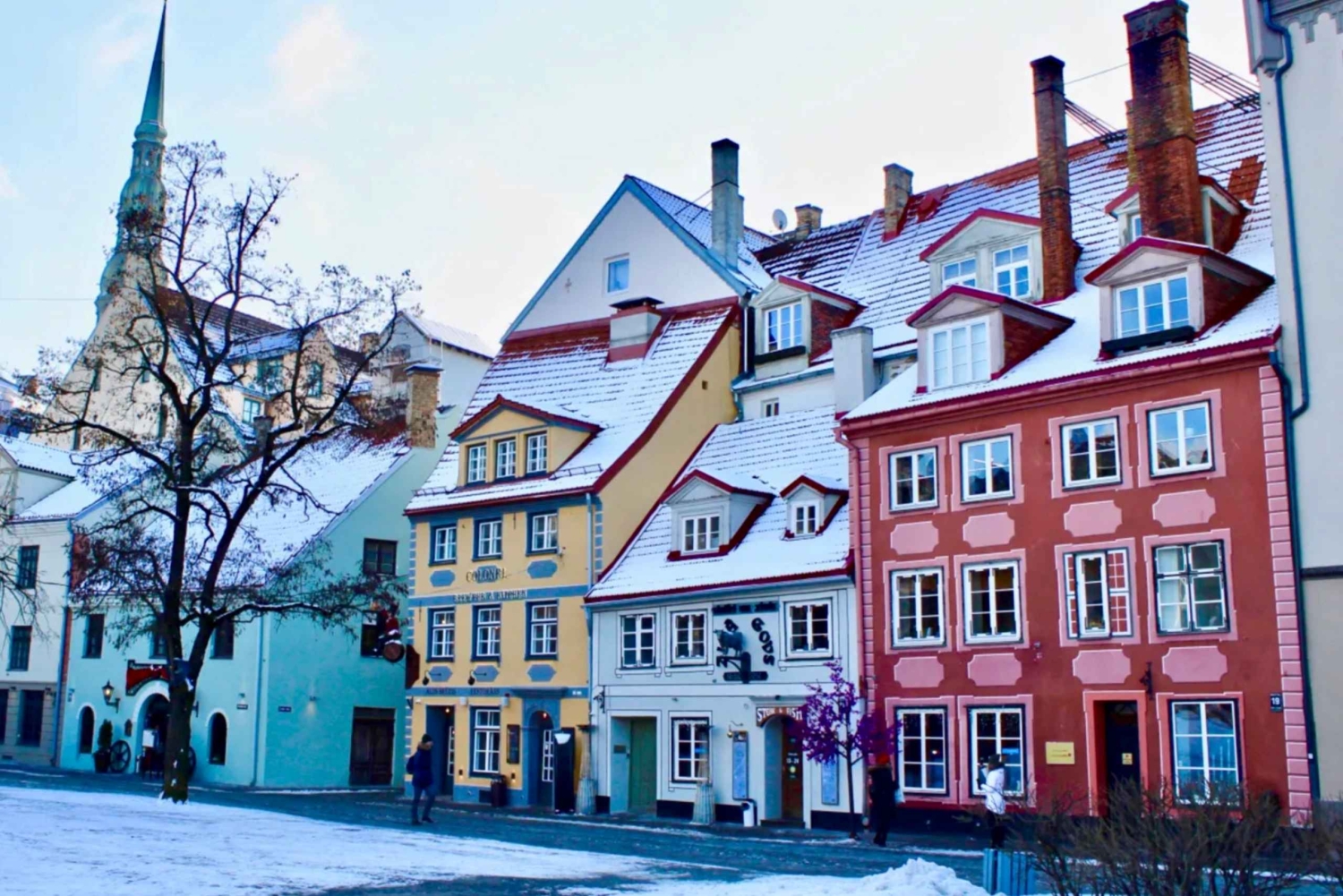 Tour guidato a piedi della città vecchia di Riga, del mercato C e dell'Art Nouveau