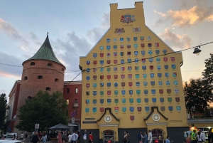 Tour guidato a piedi della città vecchia di Riga, del mercato C e dell'Art Nouveau