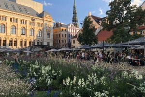 Tour guidato a piedi della città vecchia di Riga, del mercato C e dell'Art Nouveau