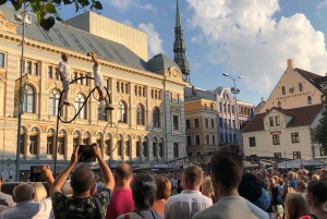 Tour guidato a piedi della città vecchia di Riga, del mercato C e dell'Art Nouveau
