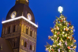 Riga: wandeltour door de oude stad met legendes en kerstsfeer