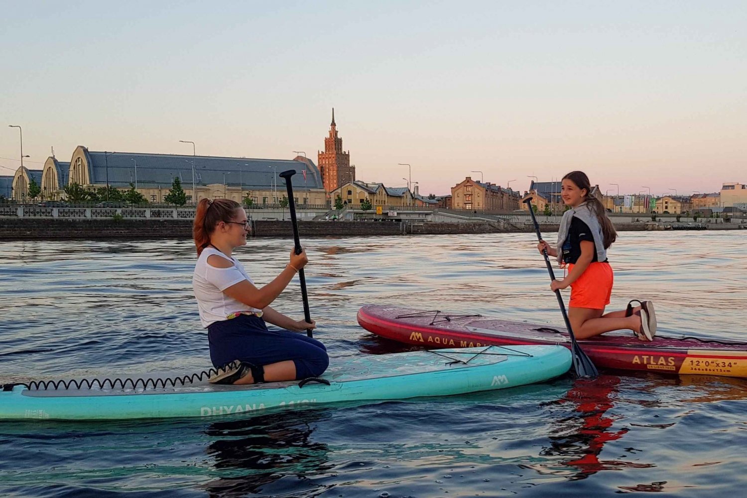 Riga: Paddleboardverhuur in het centrum van de stad