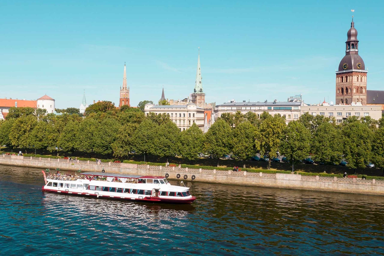 Riga panoramatrip – flodkryssningar Lettland