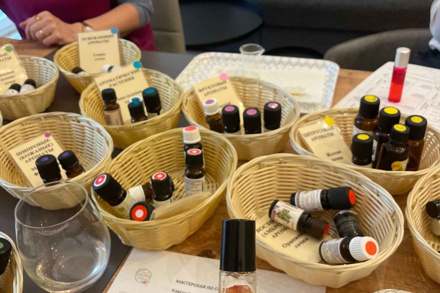 Cours de maître sur les parfums à Riga - Créez votre propre parfum !