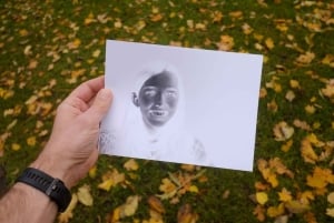 Riga: Photoshoot on Old Large Format Camera