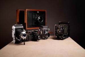 Riga: Photoshoot on Old Large Format Camera