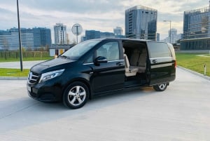 Riga privat flyplasstransport i Mercedes Benz