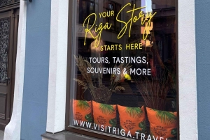 Riga: privé-e-bus tour door de oude stad met audiogids